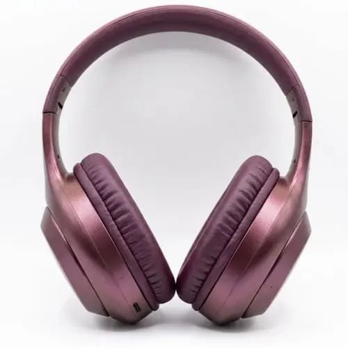 Uenjoy UHP9 Wireless Bluetooth Headphones - Maroon Wine | ANC Active Noise Cancelling, V5.4, 70H Playtime, Over-Ear Headset with Mic + Premium Box